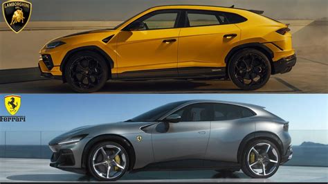 ferrari purosangue vs lamborghini urus.